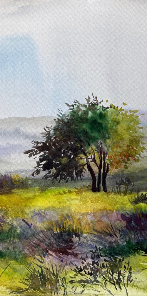 The Solitary Tree by Maria Kireev