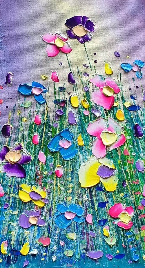 "Love at Dawn" - Flowers in Love by Phil Broad
