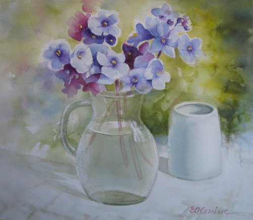 Vase with flowers by Elena Oleniuc