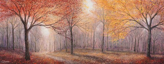 THE DISTANT SOUND OF A WOODPECKER