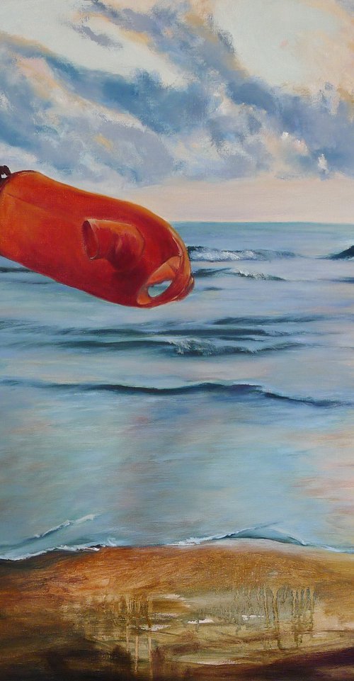 A boy and the sea by Tatyana Kaganets