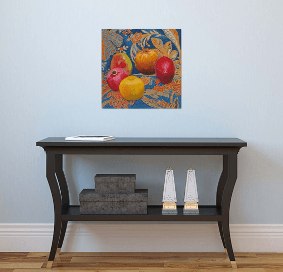 Fruit on Fabric