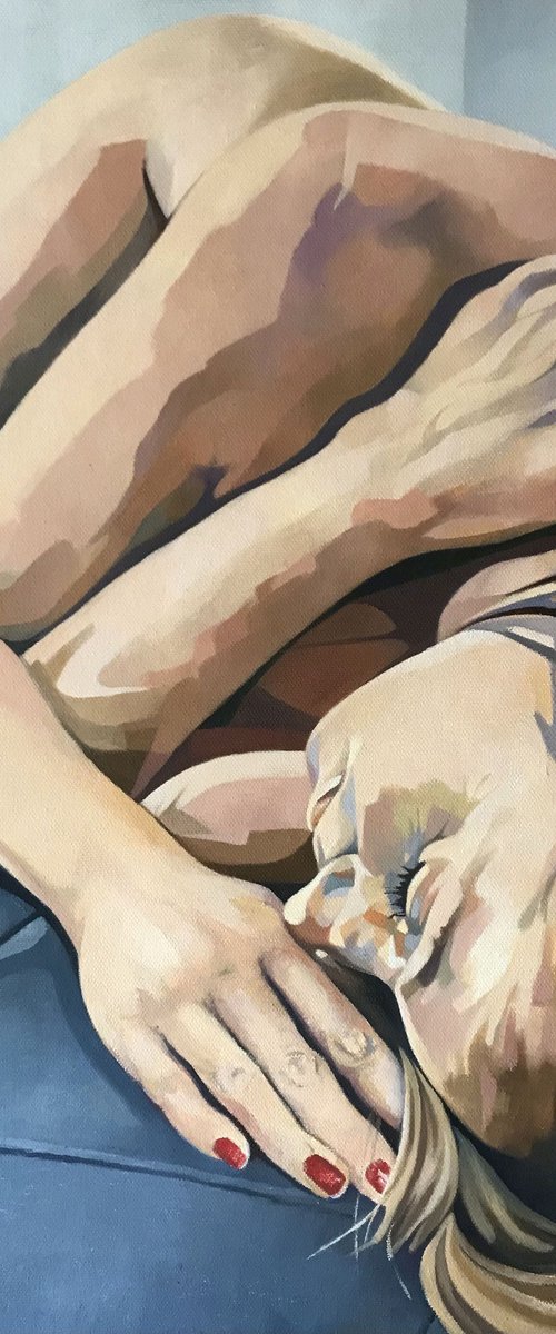 Sadie Asleep by Andrew Lander