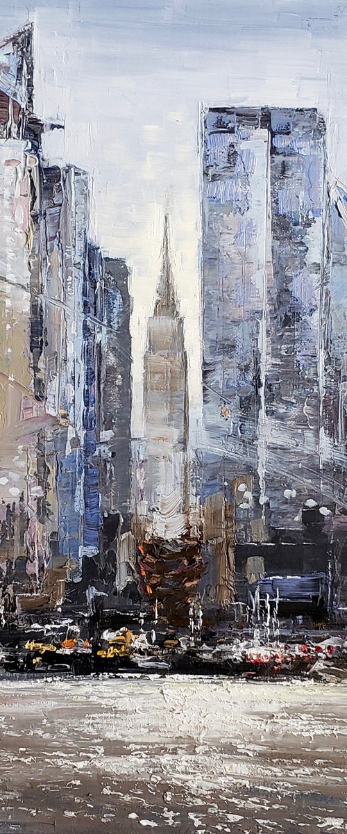 CITY LIGHTS B-44. NEW YORK by Irina Alexandrina