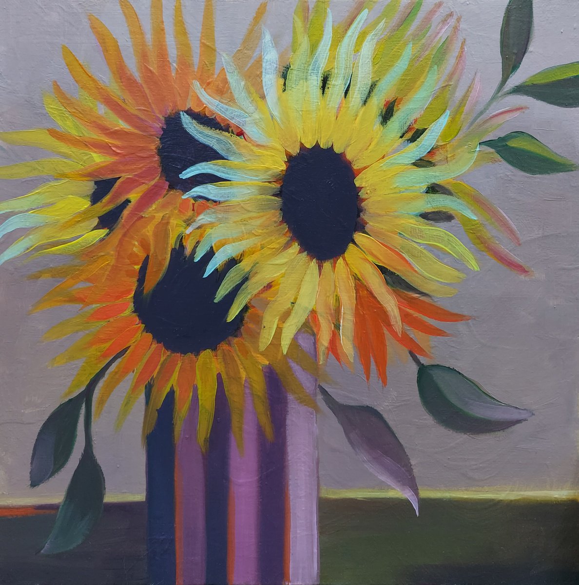 Stripes On By Gitti Gv, 12 X 12, Artwork For Sale On Artfinder