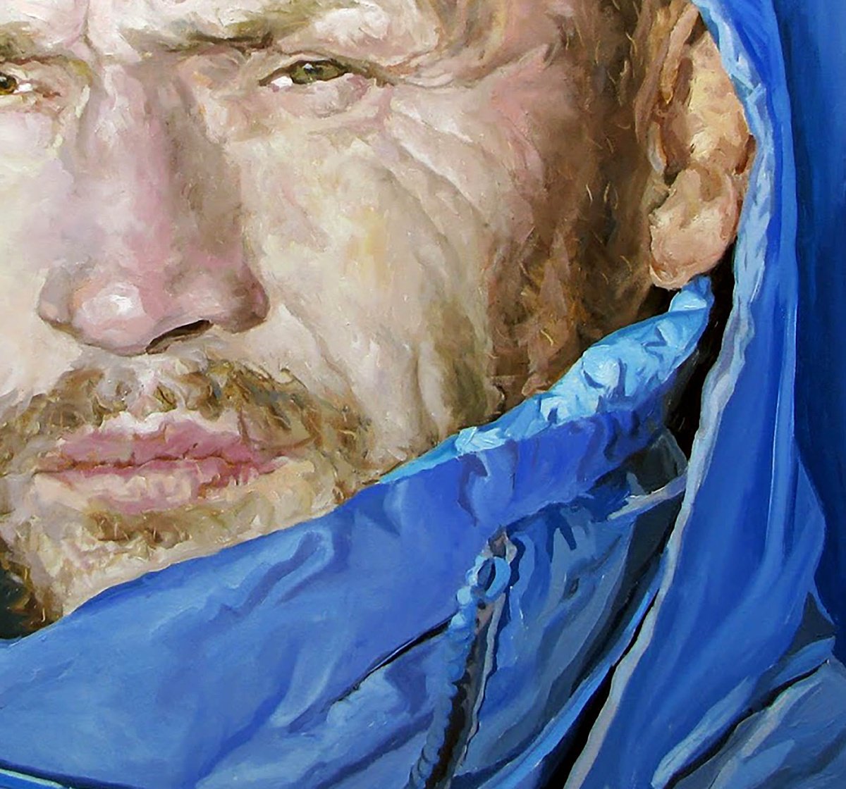 Photorealistic Portrait Giclee Print By Anatolii Varvarov, 20 X 28, Self-Portrait, Original Artwork