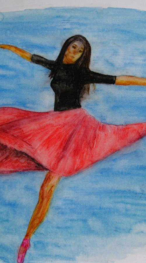 Dancing ballerina by Fiona J Robinson