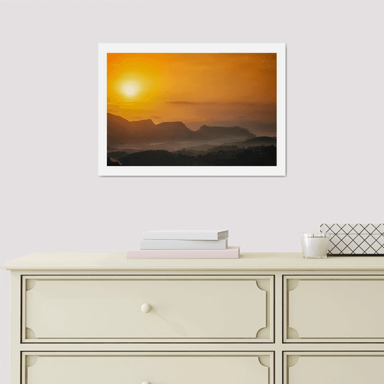 Mountain Mist. Limited Edition 1/50 15x10 inch Photographic Print