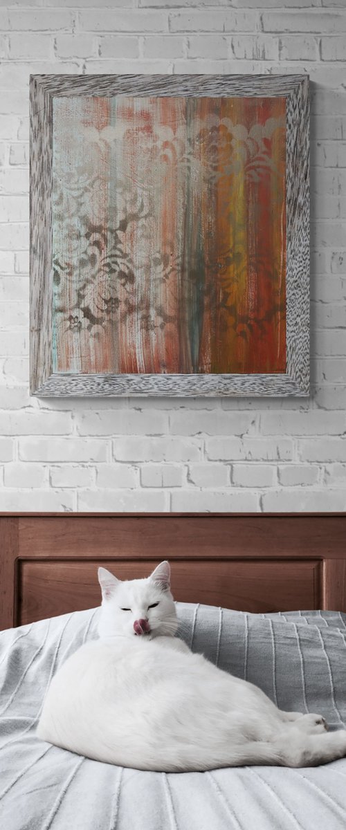 Bronze Blossoms #2. 19.68x21.65 inch by Anatoliy Menkiv