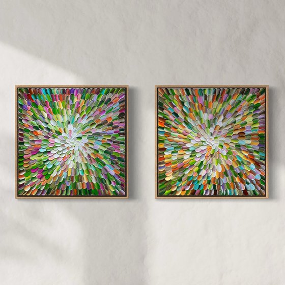 Bloom 43 - diptych