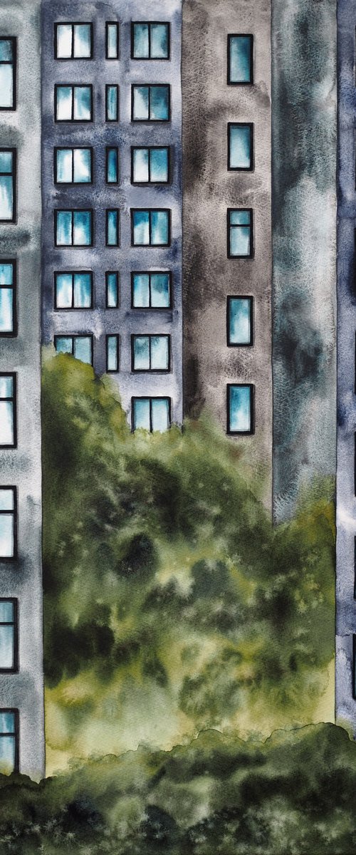Garden On the Threshold (2) by Delnara El