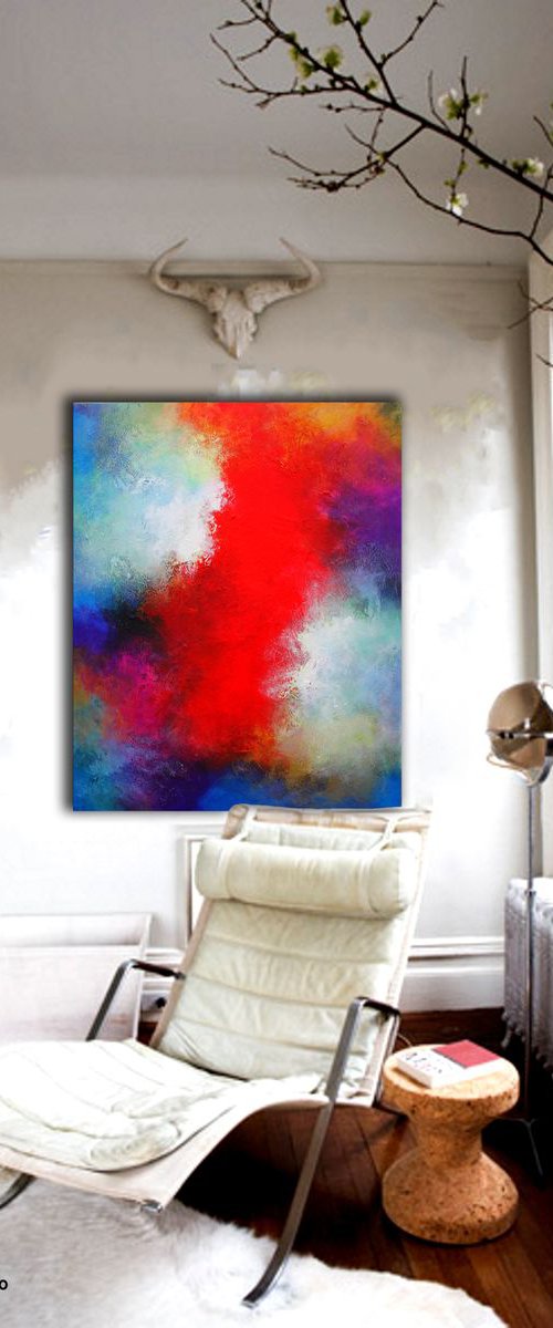Abstract painting /Alex Senchenko © 2018 / Comfort Zone III by Alex Senchenko