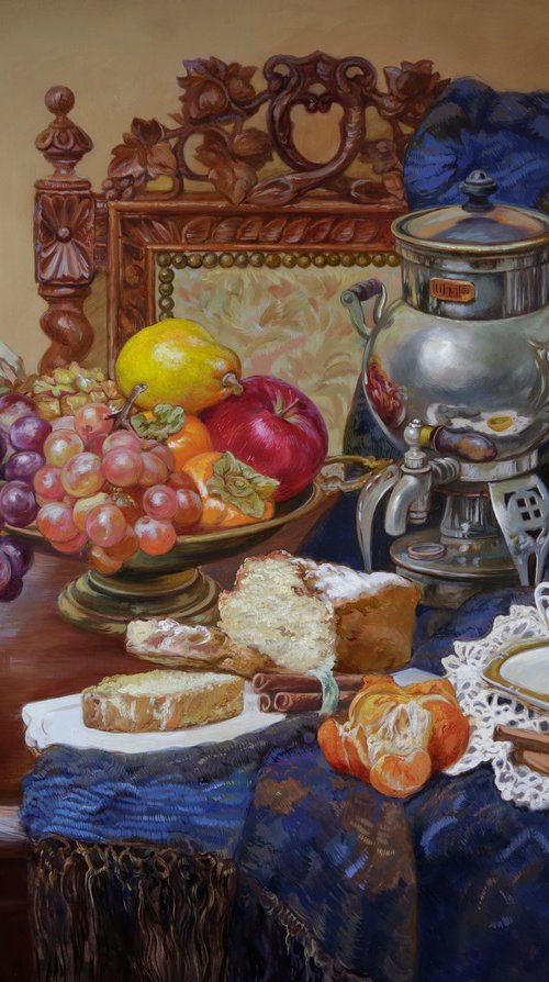 Still life with coffe by Eduard Panov