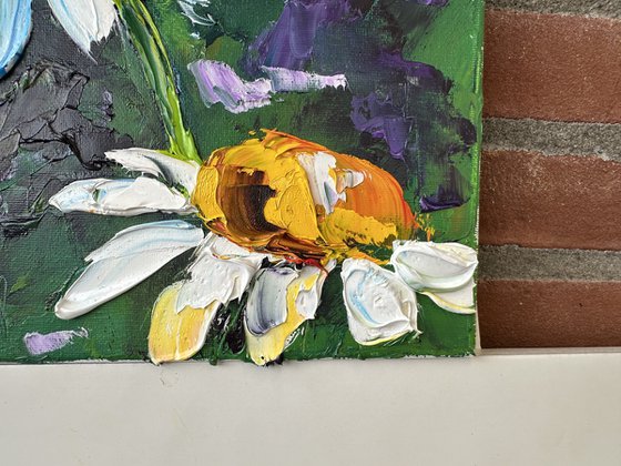 Two daisies