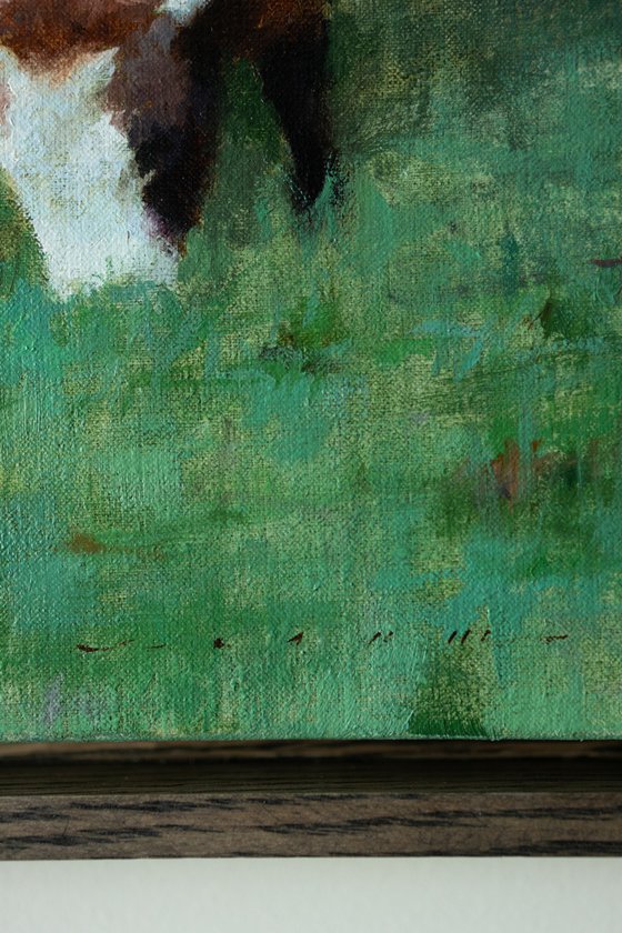 Evening Silence In The Forest