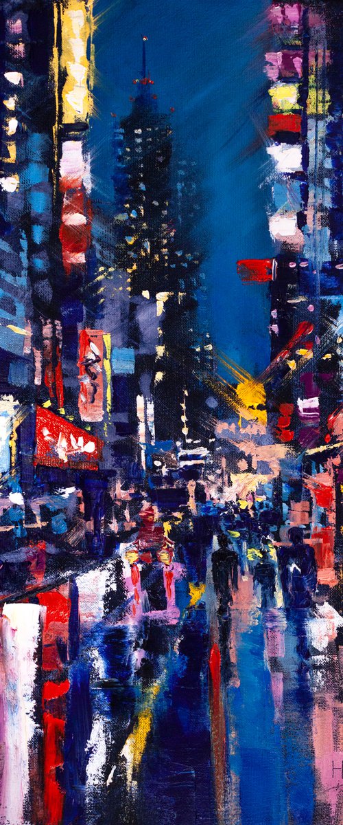 Night city by Aleksandr Neliubin