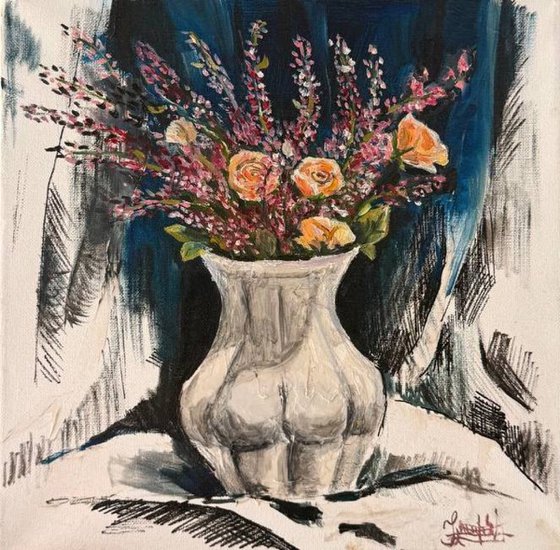 Still life with a vase