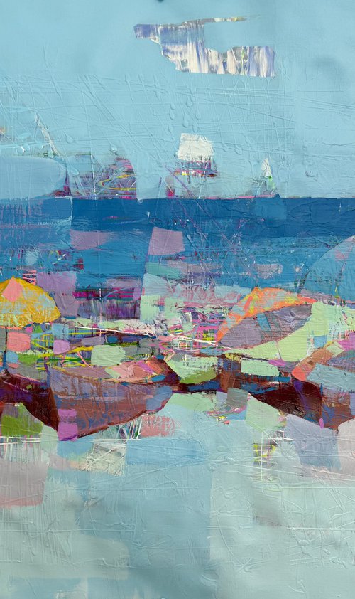 Boats on the Shore by Vahe Yeremyan