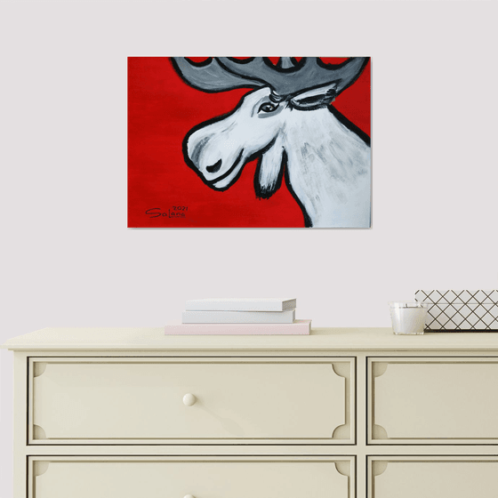 Elk /  ORIGINAL PAINTING