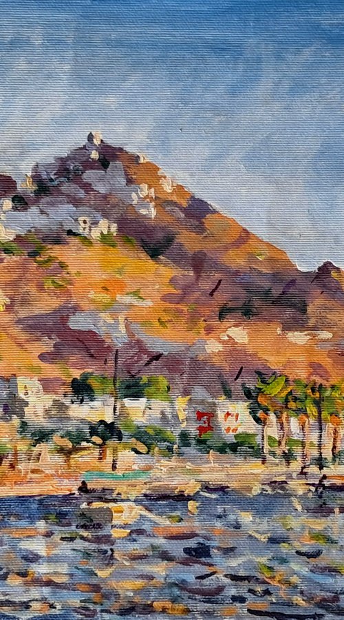 Aegean chora by Dimitris Voyiazoglou