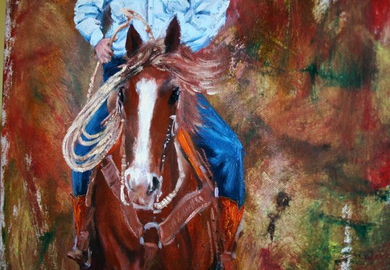 Cowboy I... /  ORIGINAL PAINTING