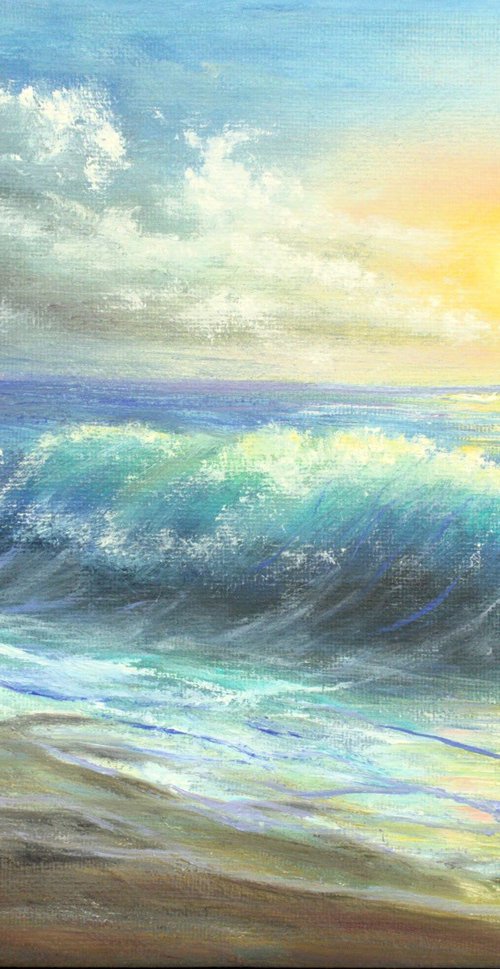 Moody sunset by Ludmilla Ukrow
