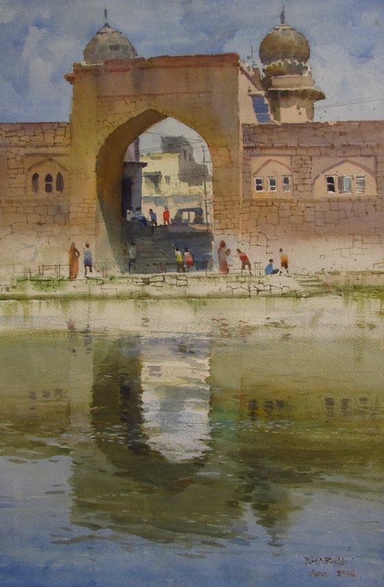 Reflection, Taj Bawadi