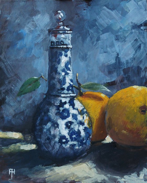 Still life with Oranges