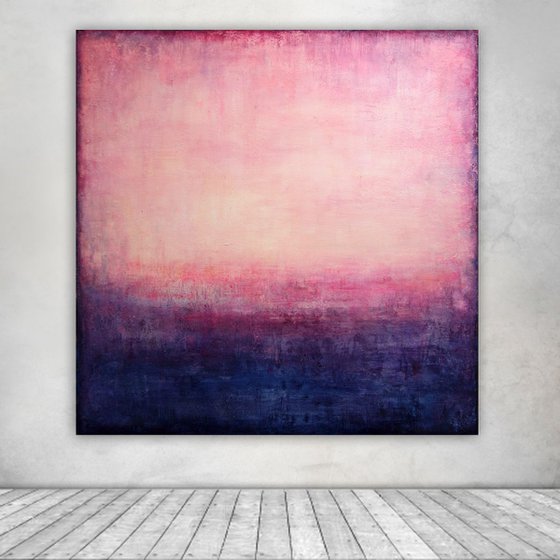 Abstract Sunset Landscape