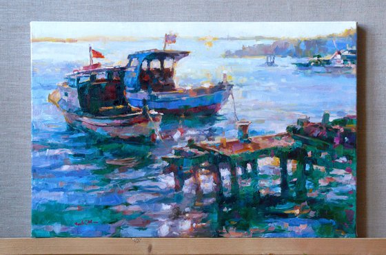 Sunlight and Boats