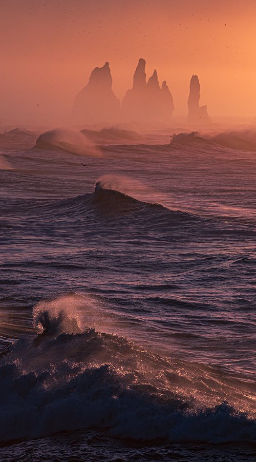 Roar of Reynisdrangar by Nick Psomiadis