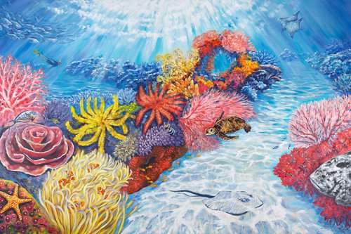 Reef Tranquility by Irina Redine
