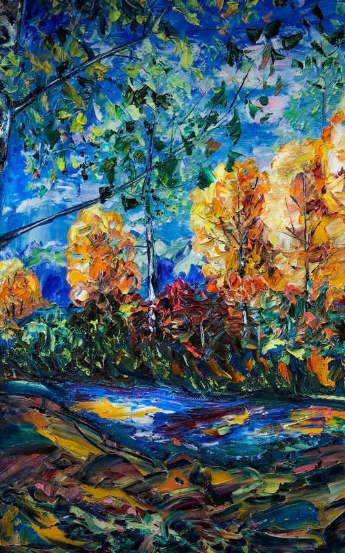 Colorado Light  Commission by Lena Owens at OLena Art