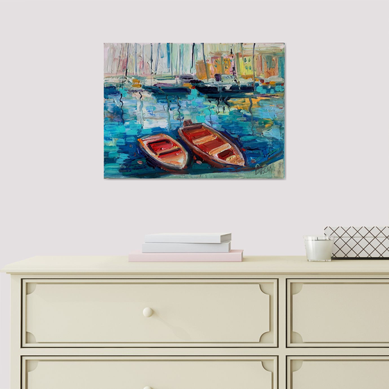 Boats on the river
