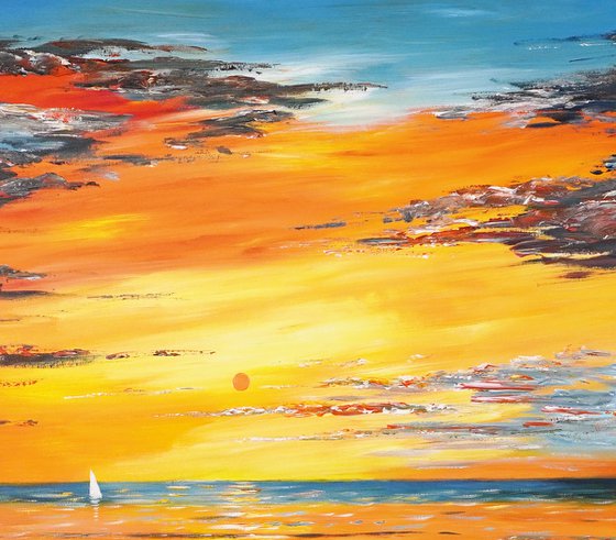 Romantic Seaside Sailing D 2