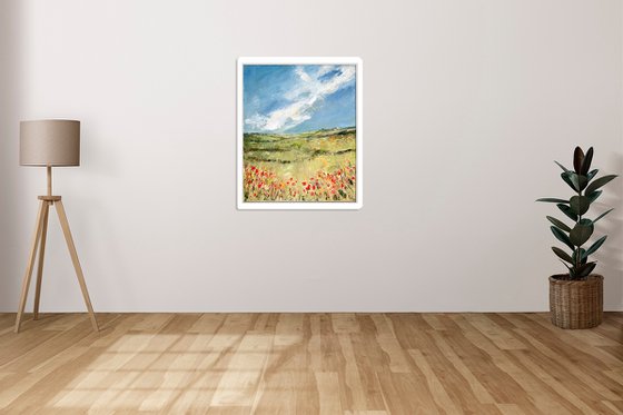 Fields of Red and Green