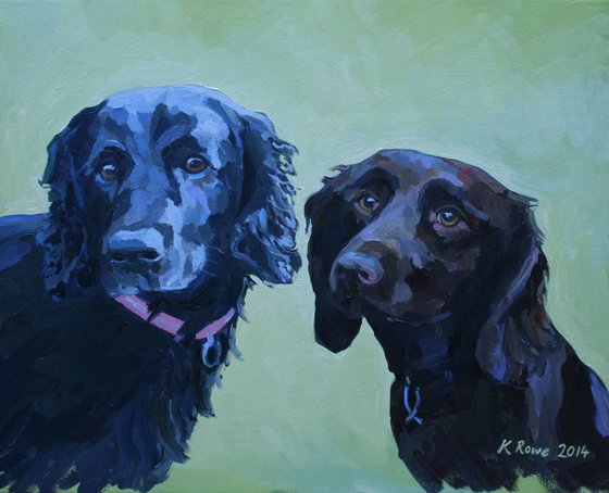 Portrait of Archie and Chox