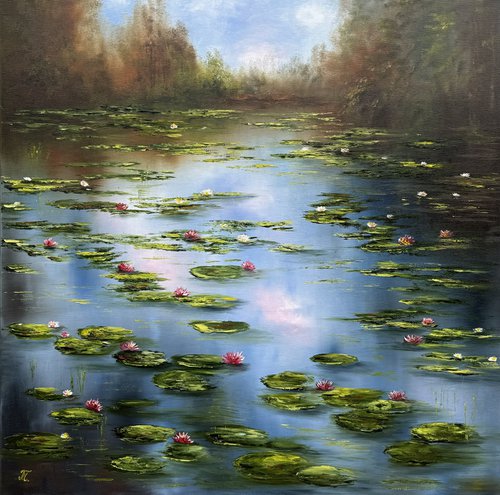 Lilies: Oasis of Serenity by Tanja Frost