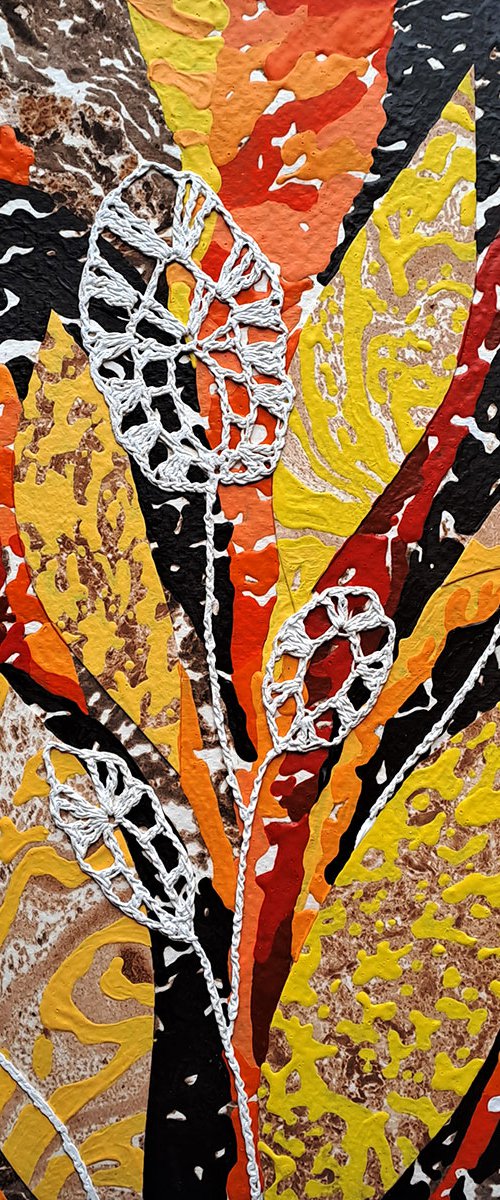 Lace Leaves by Mariia Raskin