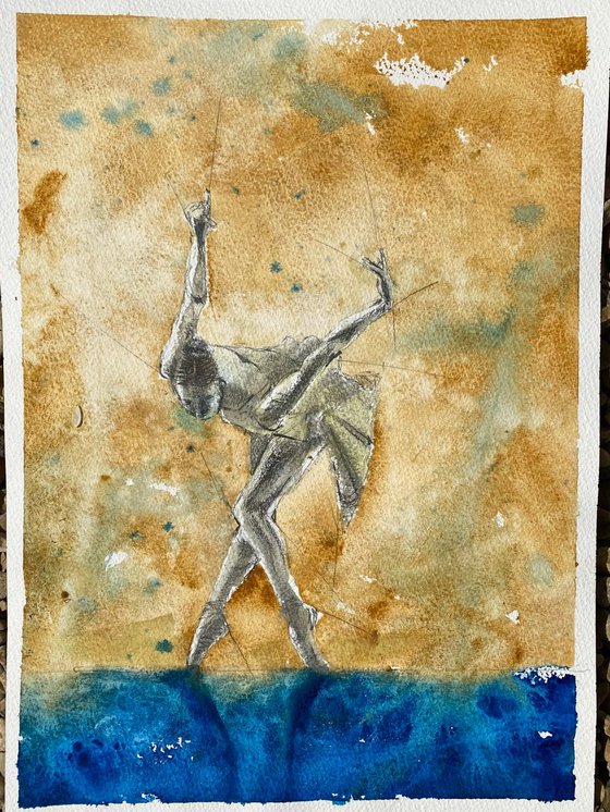 The beauty of ballet…..