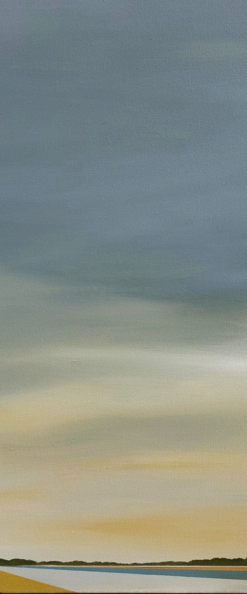 The last light of the day (August) by Nelly van Nieuwenhuijzen