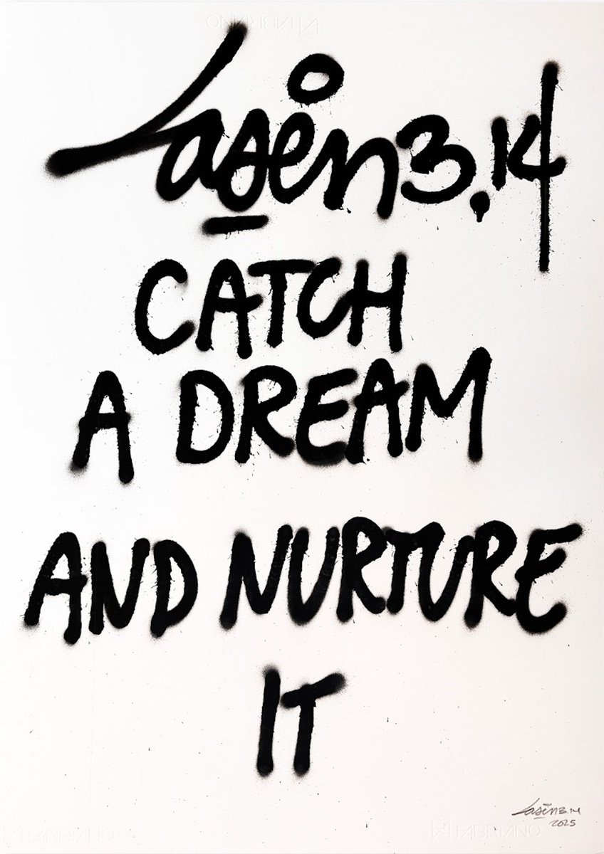 Urban And Pop Abstract Painting By Laser 3.14, 20 X 28", It Feels Perfect, Original Artwork