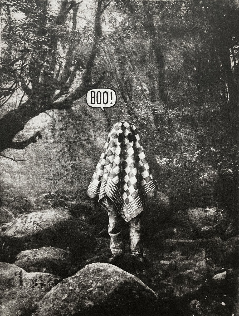 Surrealistic Etchings & Engravings , The Spirit Of The Woods By Jaco Putker, 10 X 13, Artwork For Sale On Artfinder