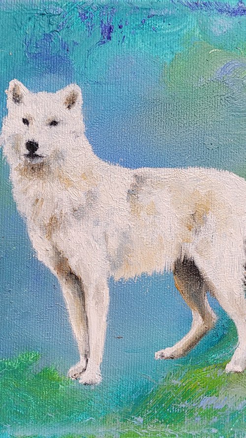 Proud Wild Wolf by Lisa Braun