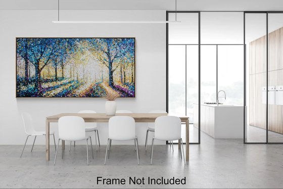 Where Beautiful Things Begin - Blue Landscape