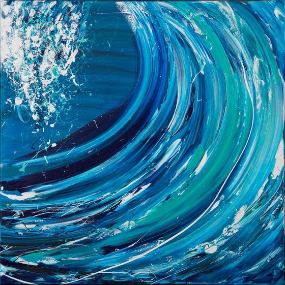 Wave Series - Harmer's Haven - Triptych