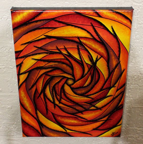 Colorful spirals serie 1