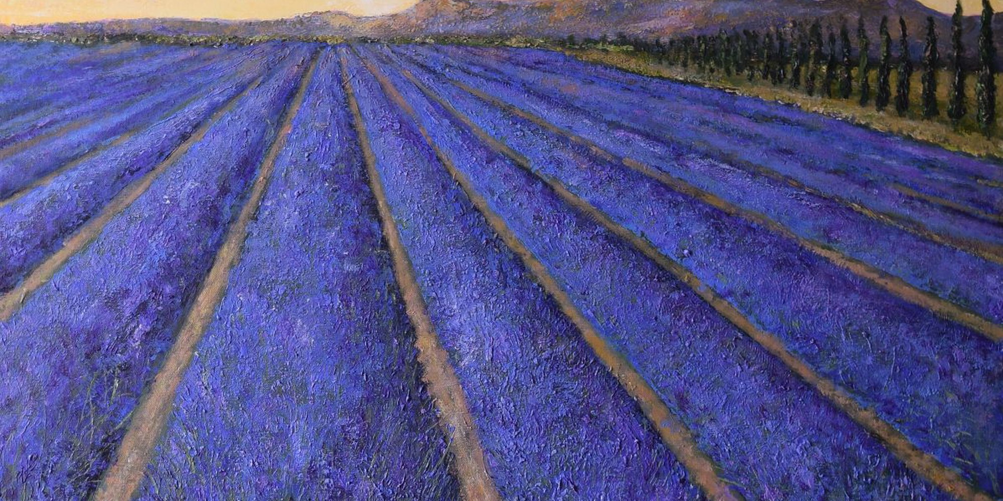 Art of the Day: "Provence, 2016" by Colette Baumback