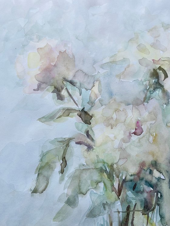 Peonies 50x65 cm 2025