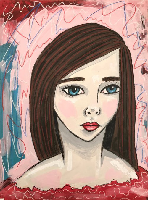 Portrait in Pink by Kitty  Cooper